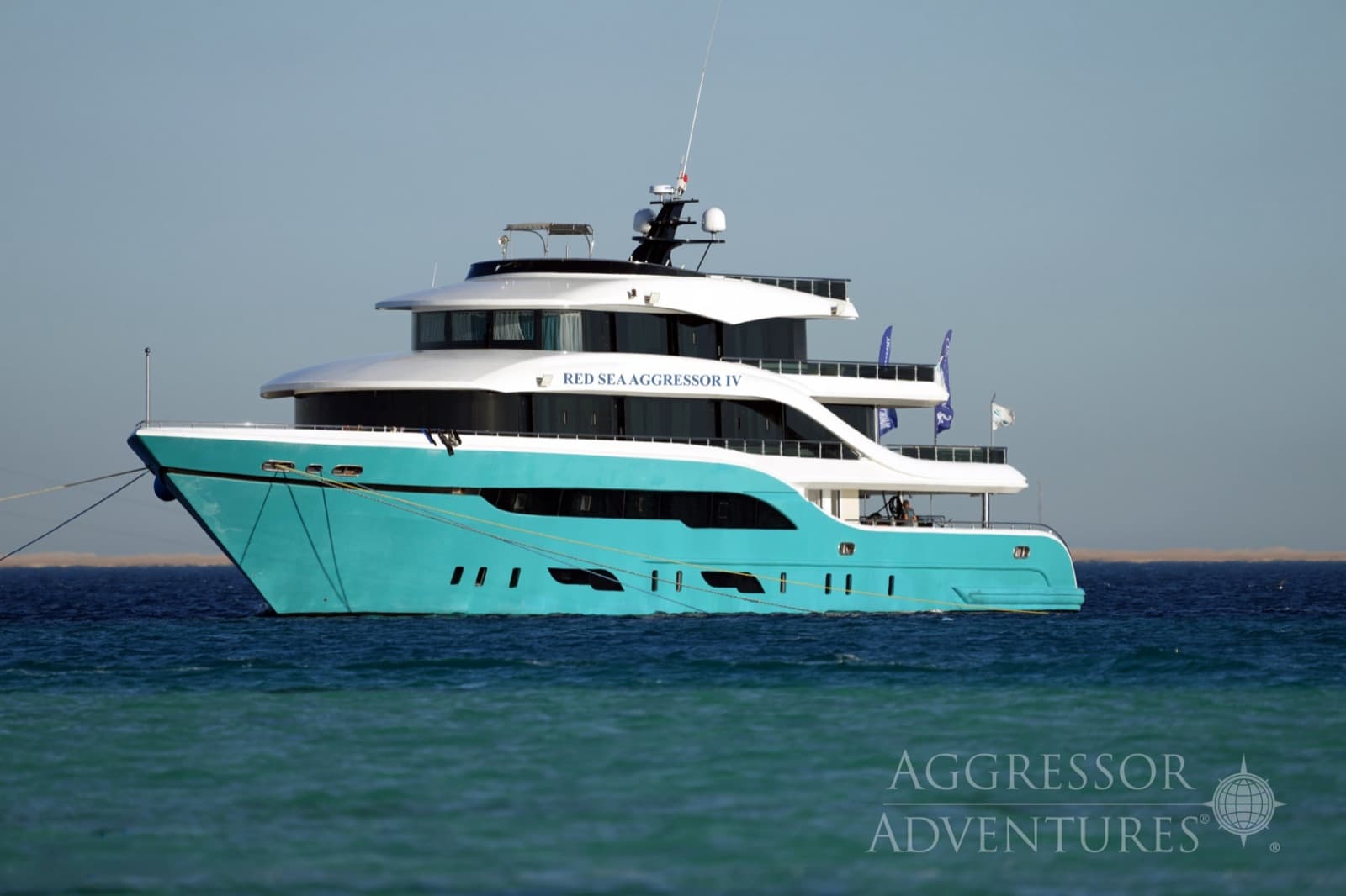 The liveaboard Red Sea Aggressor IV