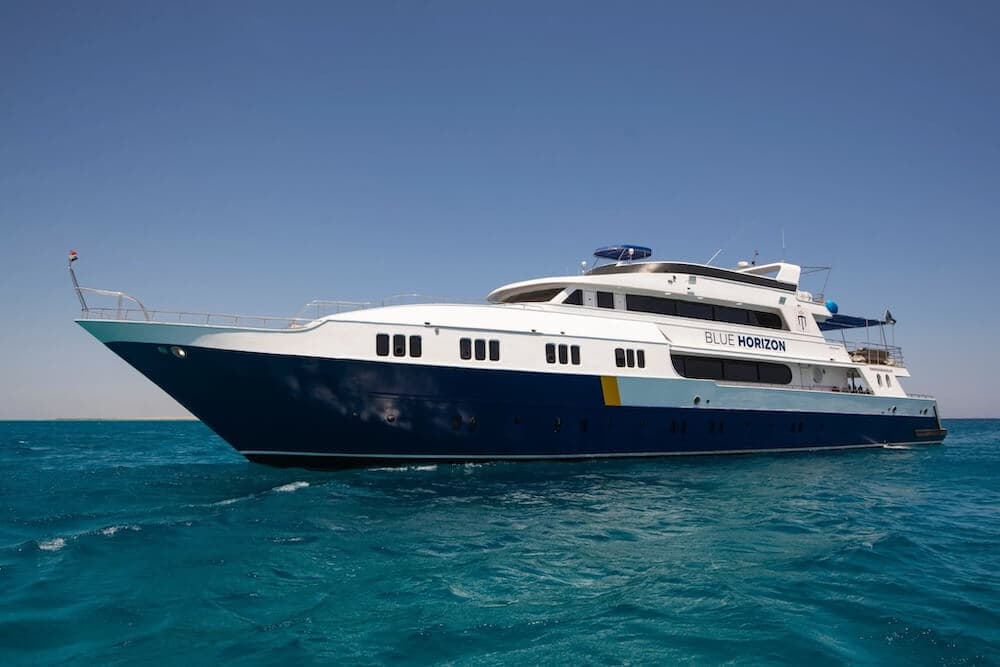 The liveaboard Blue Horizon