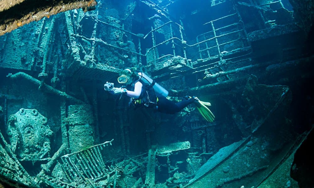 Diver on the Chrisoula K