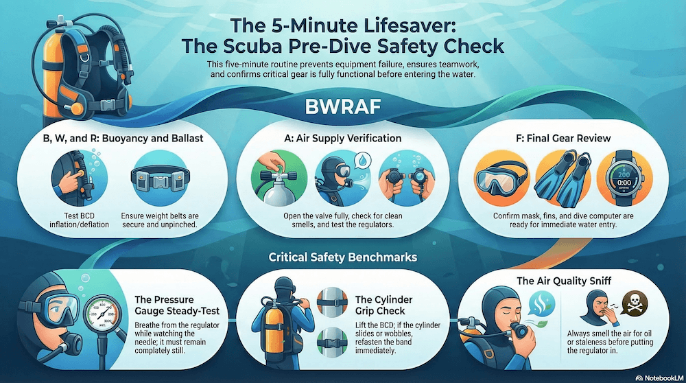Pre-dive safety check