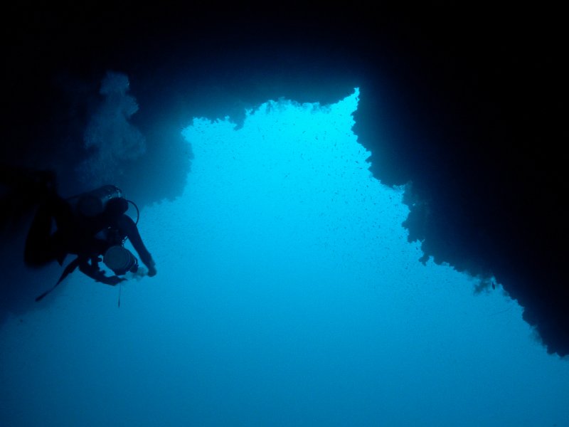 Diving Dahab Blue Hole Arch